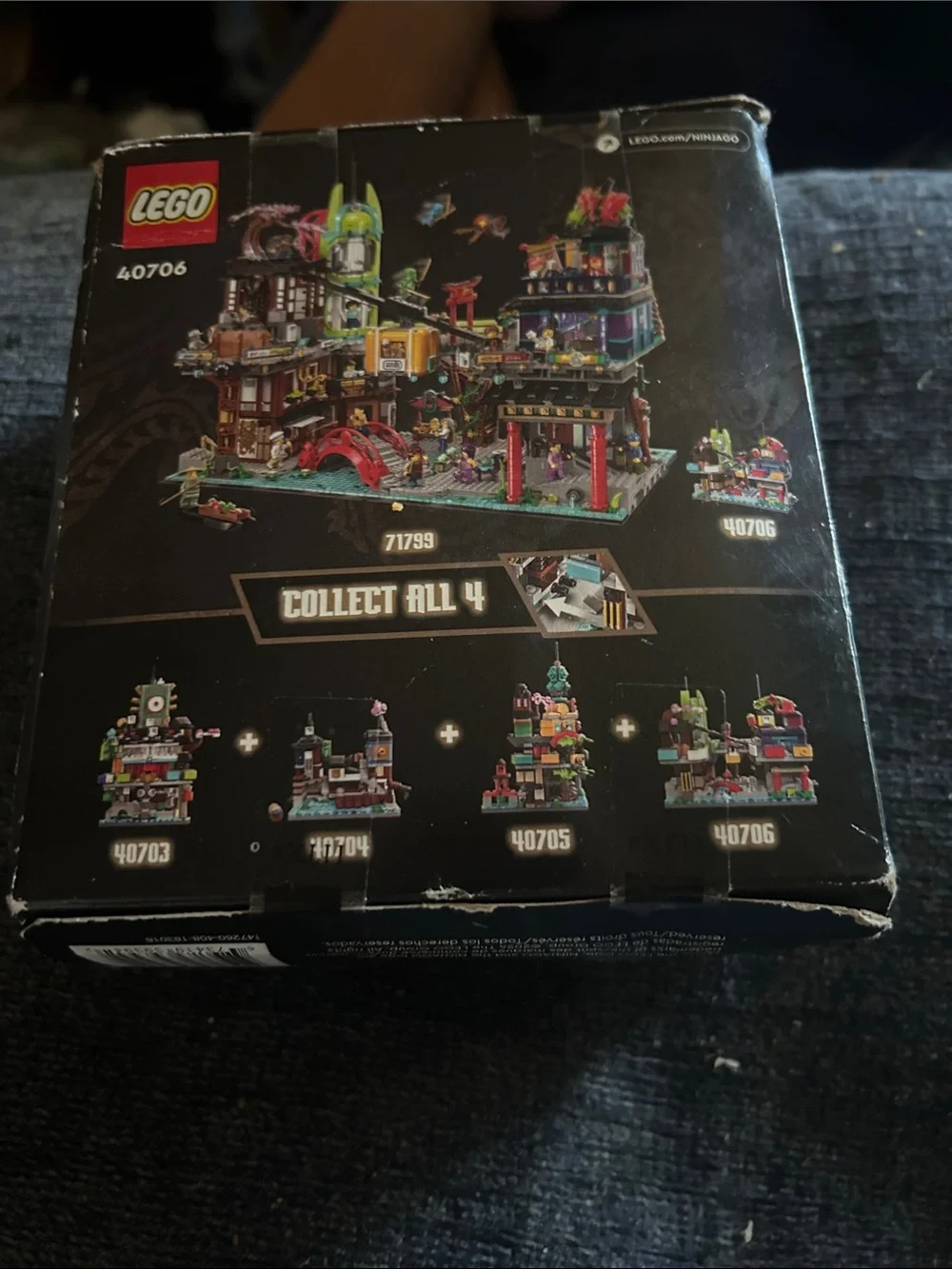 Lego Ninjago micro Ninjago city markets 365 PCS #40706